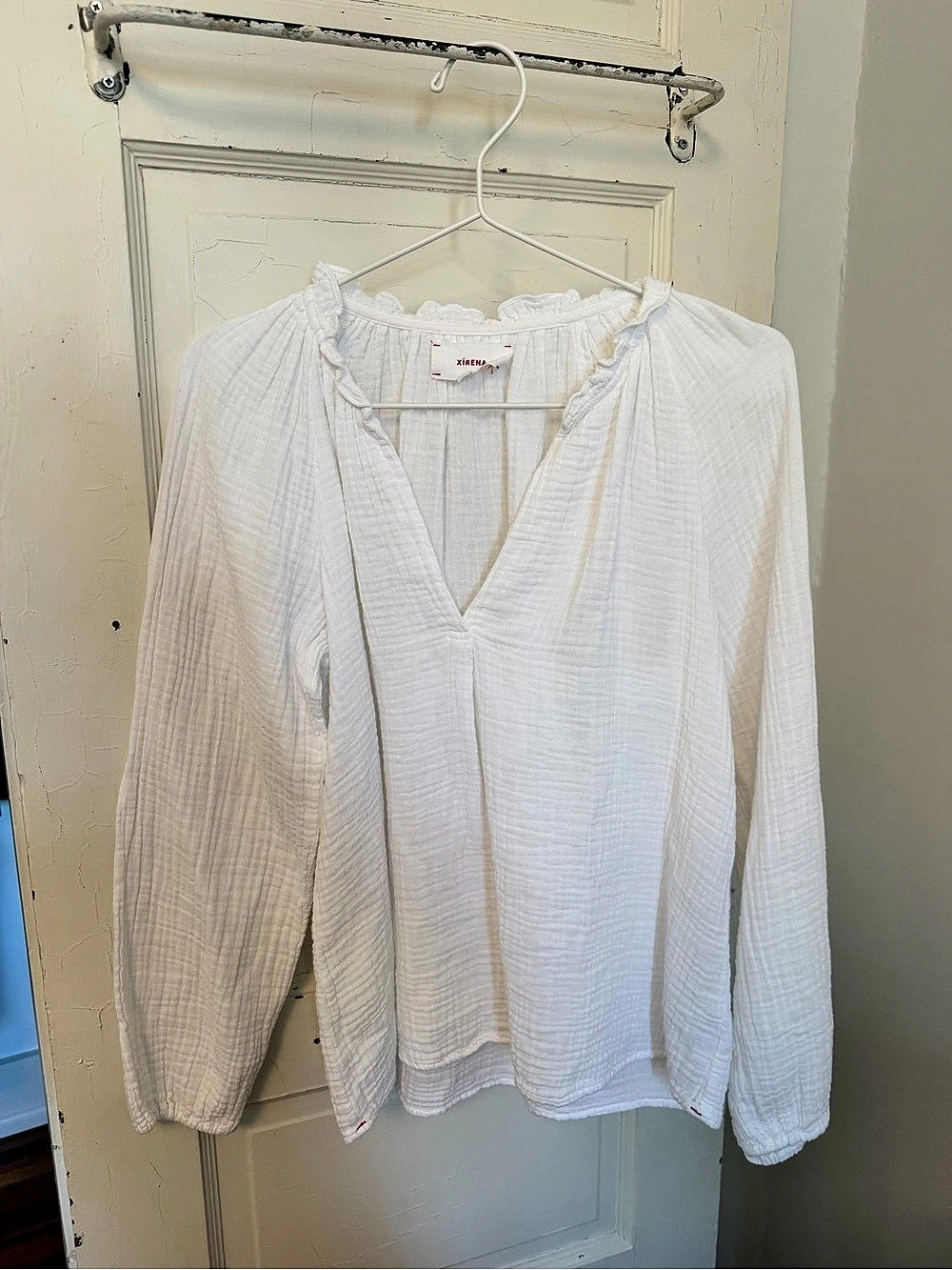 Xirena Camila Camila Cotton Gauze Popover Top XS